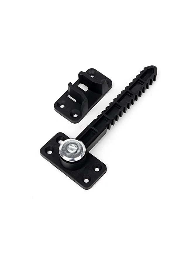 PROMASS promass 14x6cm Plastic Sectional Sofa Invisible Interlocking Sofa Connector Bracket with Hardware Rotate 360 Degree Pack of 6  - Image 3