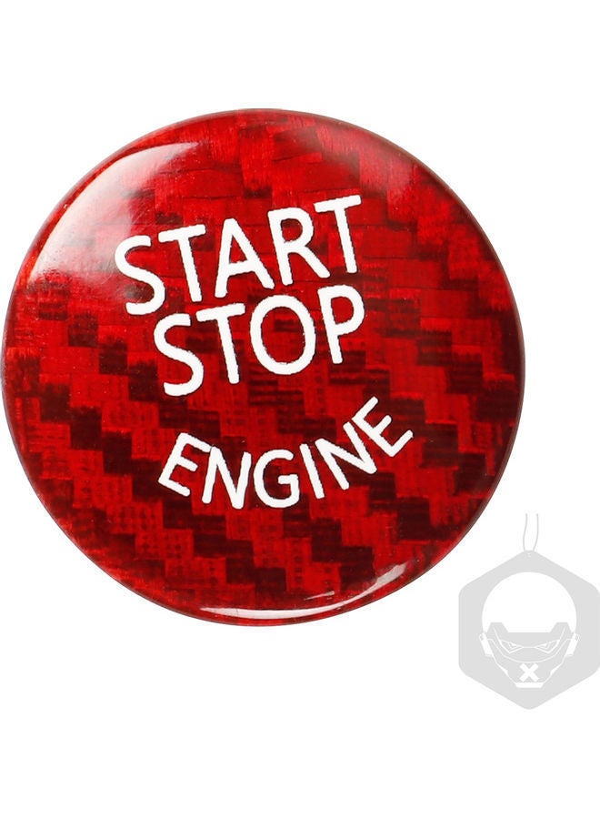 NIBEMINENT Car Engine Start Stop Switch Button Sticker for BMW - Image 1