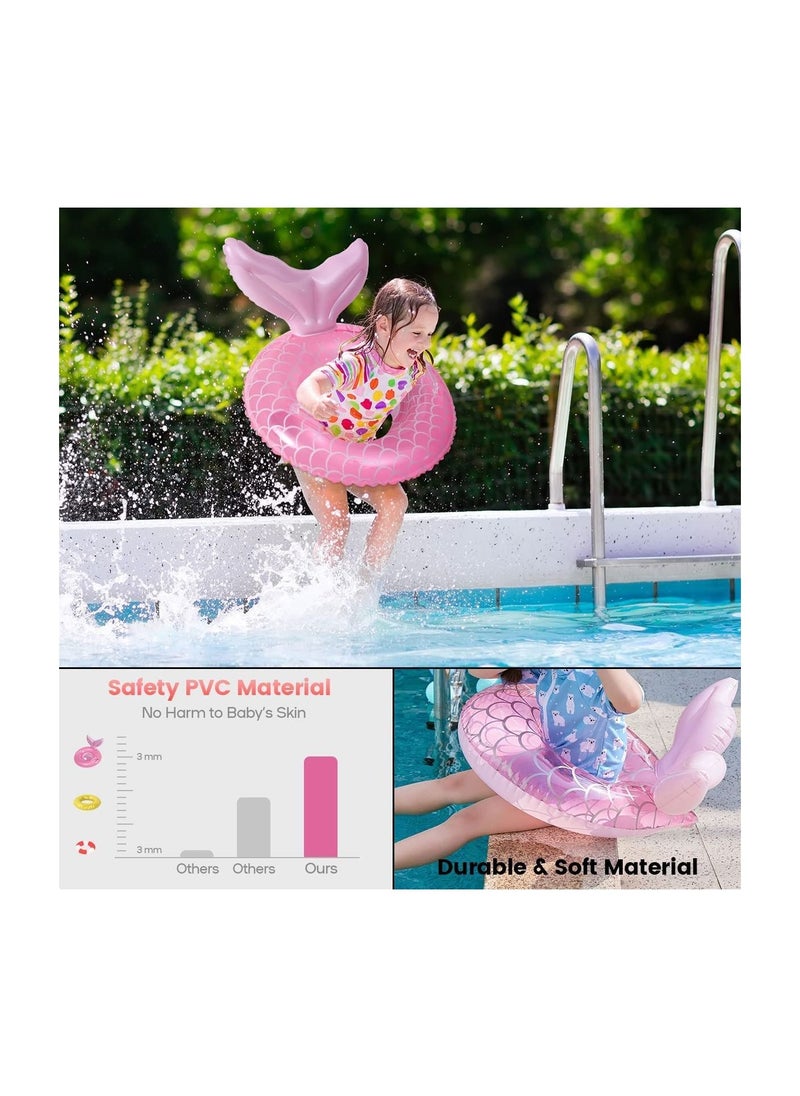 Y&D Baby Swimming Float Inflatable Swim Ring with Seat Trainer for Infant Toddler 6-36 Months Children Waist  - Image 5
