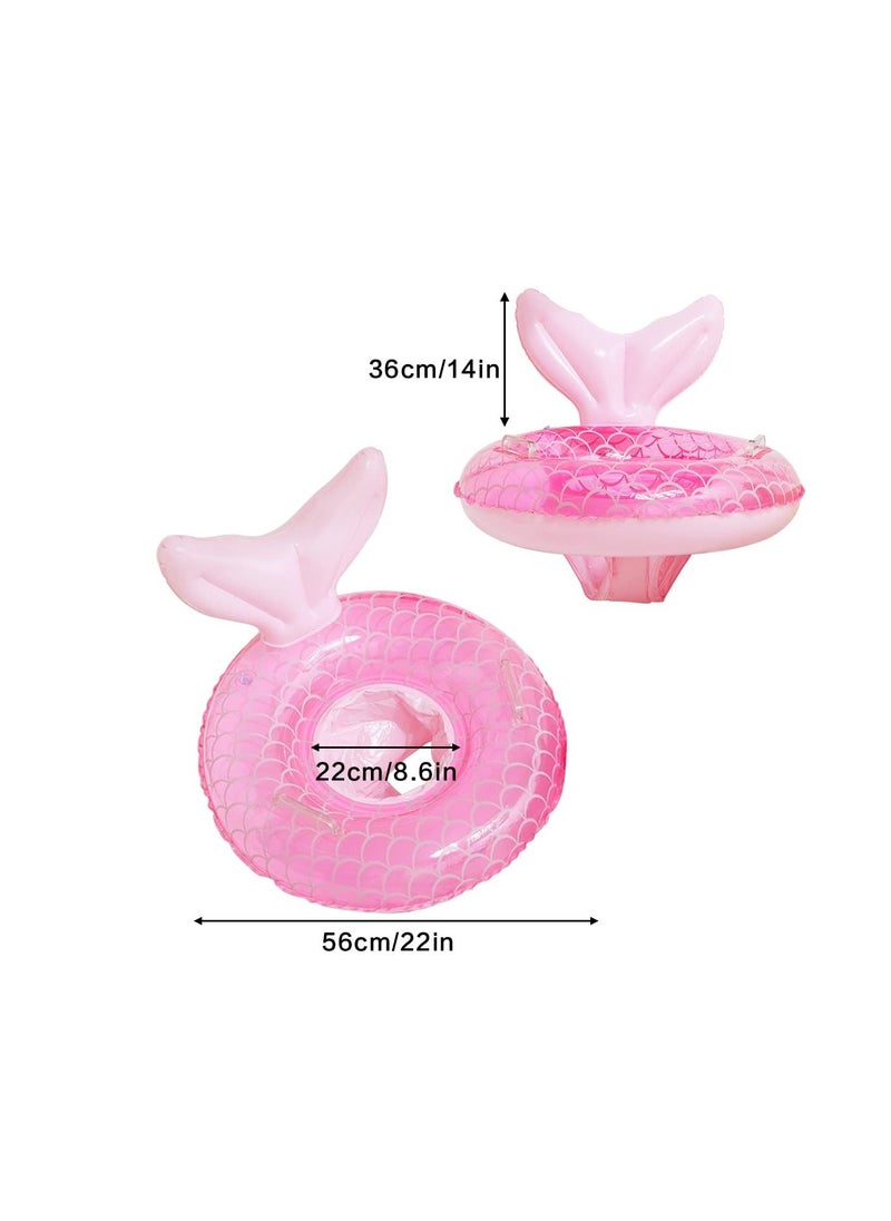 Y&D Baby Swimming Float Inflatable Swim Ring with Seat Trainer for Infant Toddler 6-36 Months Children Waist  - Image 3