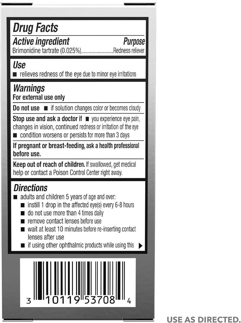 Bausch + Lomb قطرات العين باوش + لومب لوميفاي، 0.08 أونصة سائلة (عبوة من 2) - مهدئ احمرار العين - Image 3