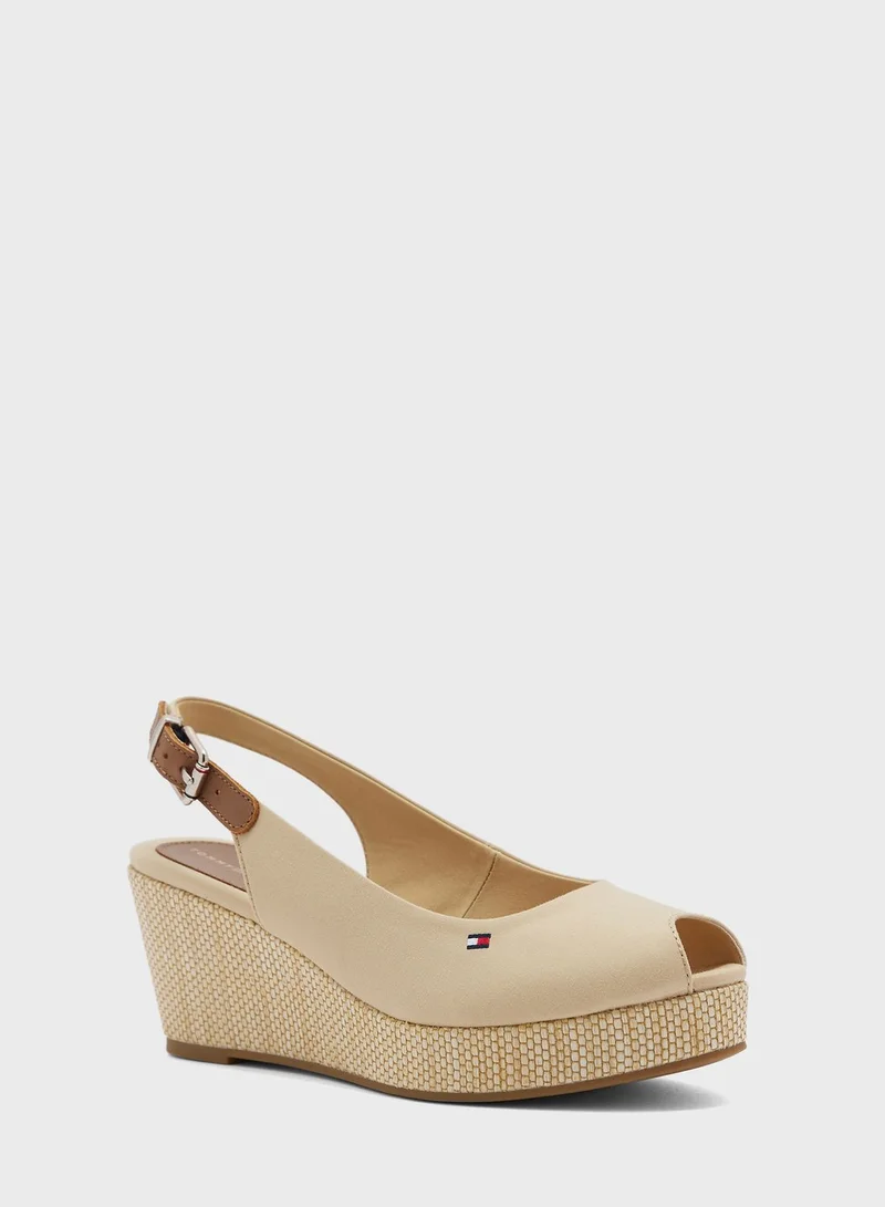 TOMMY HILFIGER Iconic Elba Wedge Sandals