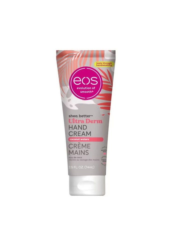 EOS Shea Butter Hand Cream - Coconut, Natural Hand Lotion with Shea Butter & Skin Care, 24-Hour Moisture with Shea Butter & Oil, 2.5 oz. Packaging may vary. - Image 1