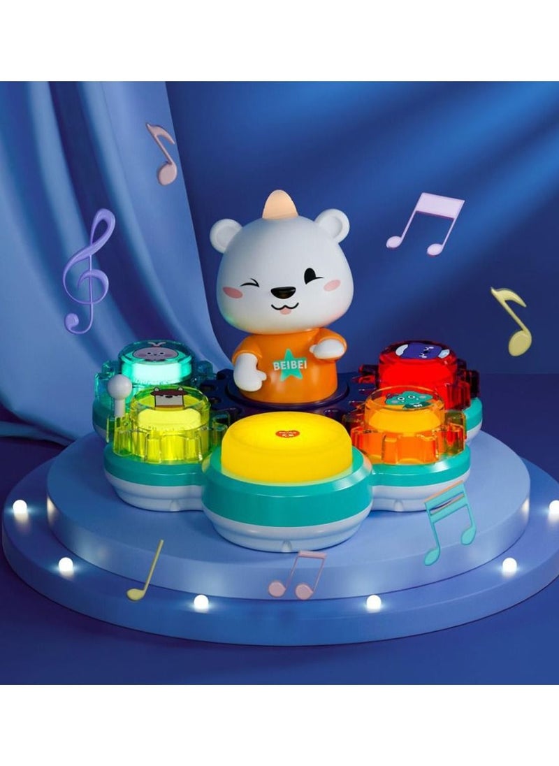 Hola Baby Toys Musical Drum Toy for 18+ Months
