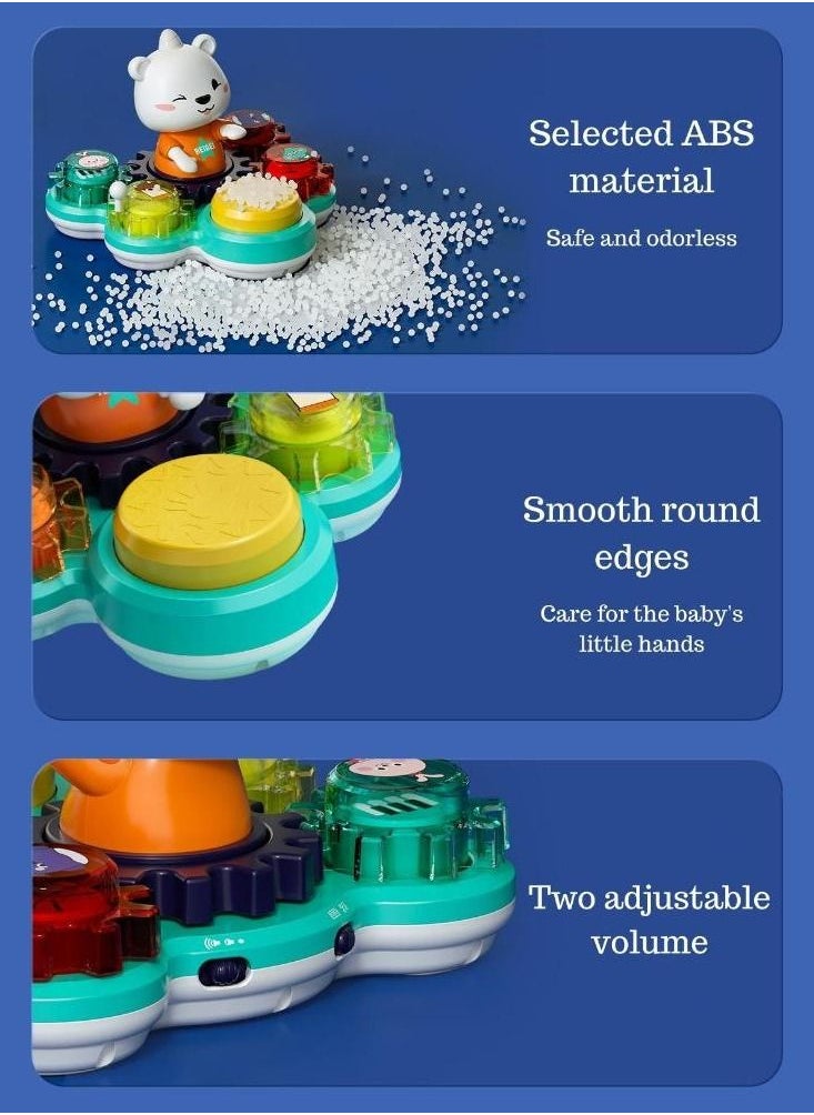 Hola Baby Toys Musical Drum Toy for 18+ Months