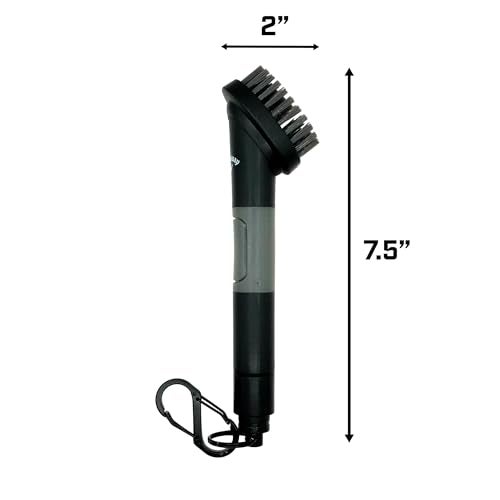 Callaway Golf H2GO Water Scrub Magnetic Club Brush QuickRelease Magnetic Spray Club Brush for Your Golf Clubs - Image 3