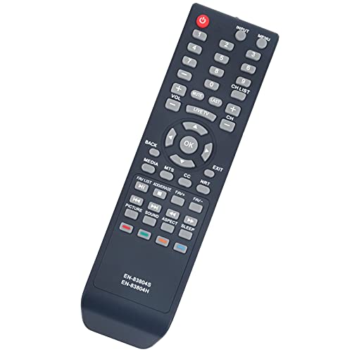 WINFLIKE EN-83804S Replace Remote Control for Sharp TV LC-32Q3180U LC-32Q3170U LC-32Q3100U LC-40Q307U LC-40Q3000U LC-40P3000U LC-43Q3000U LC-65Q6020U LC-Q3000U LC-30Q3000U EN-83804H - Image 2