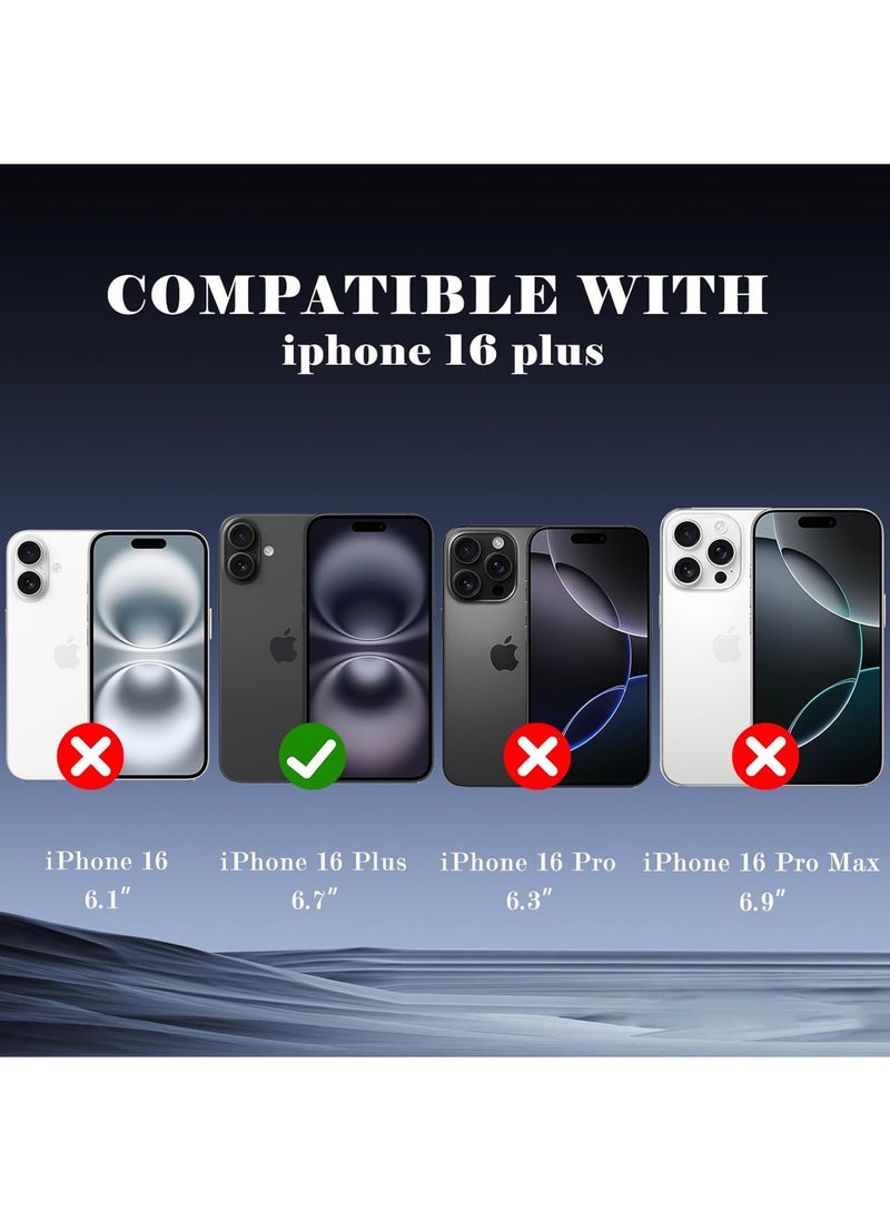 Rock Pow 2 pcs Tempered Glass Compatible with iPhone 16 Plus Privacy Screen Protector [Anti-Spy] [Anti-Scratch] [9H Hardness] Tempered Glass for iPhone 16 Plus 6.7-Inch  - Image 3