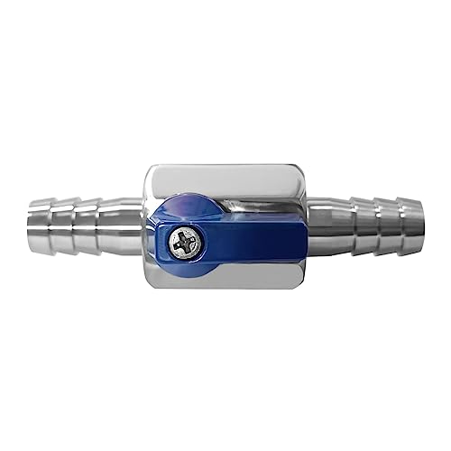 Beduan 12 Hose ID Barb Ball Valve 304 Stainless Steel Mini Shut Off Valve for Water Gas Fuel Drip Irrigation and Aquariums - Image 3