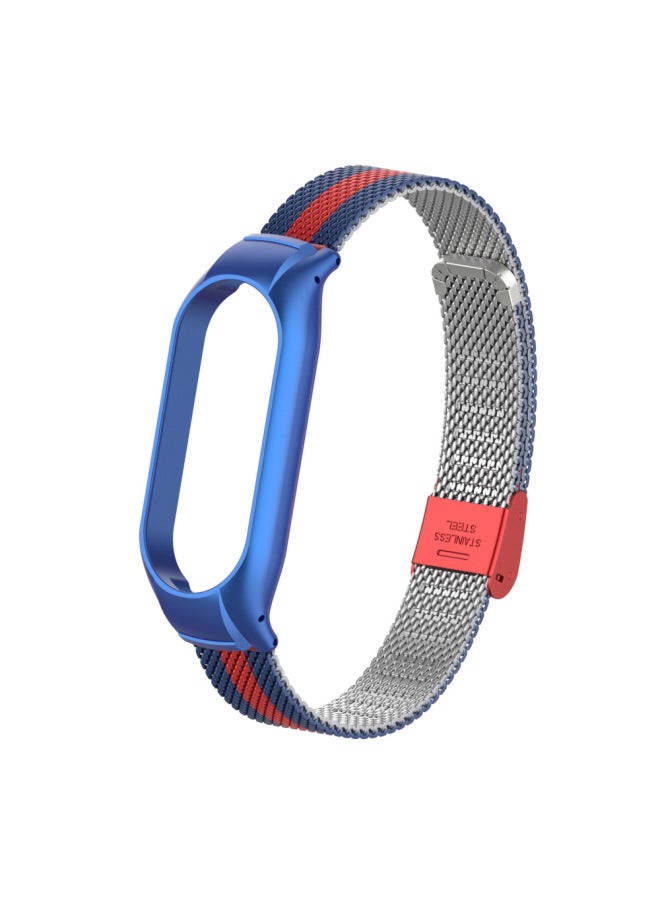 For Mi Band 7 Strap Miband7 Stainless Steel Milano Wristband Mi 7 Band Milano Snap Strap - Image 1
