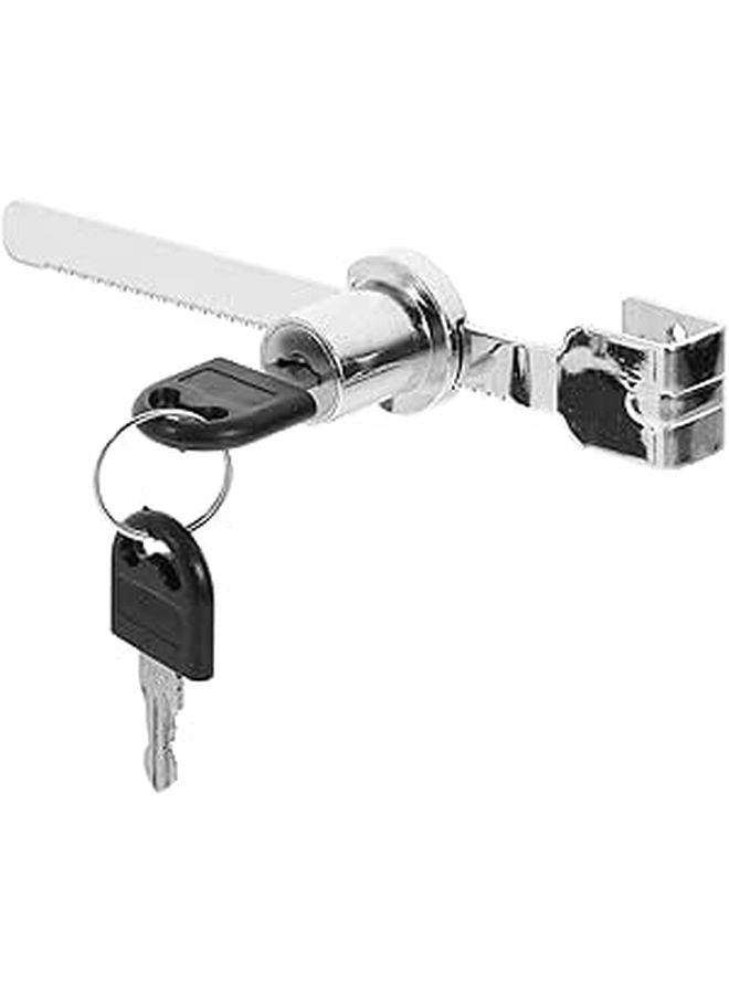 Generic Heavy Duty Cabinet Lock with Teeth and Long Tongue for Glass ...