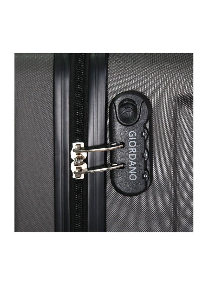 GIORDANO Giordano Trolley Bags 3 PCS Set Hardside Spinners,Charcoal  - Image 5