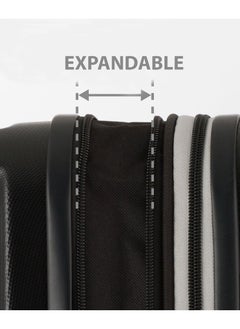 ROWER Luggage Set – Travelling Hard Shell  Expandable Suitcase With Spinner Wheels & TSA 3 Digit Number Lock-Set of 4 Trolley Bags  (20/24/28/14 Inches)  - Image 3