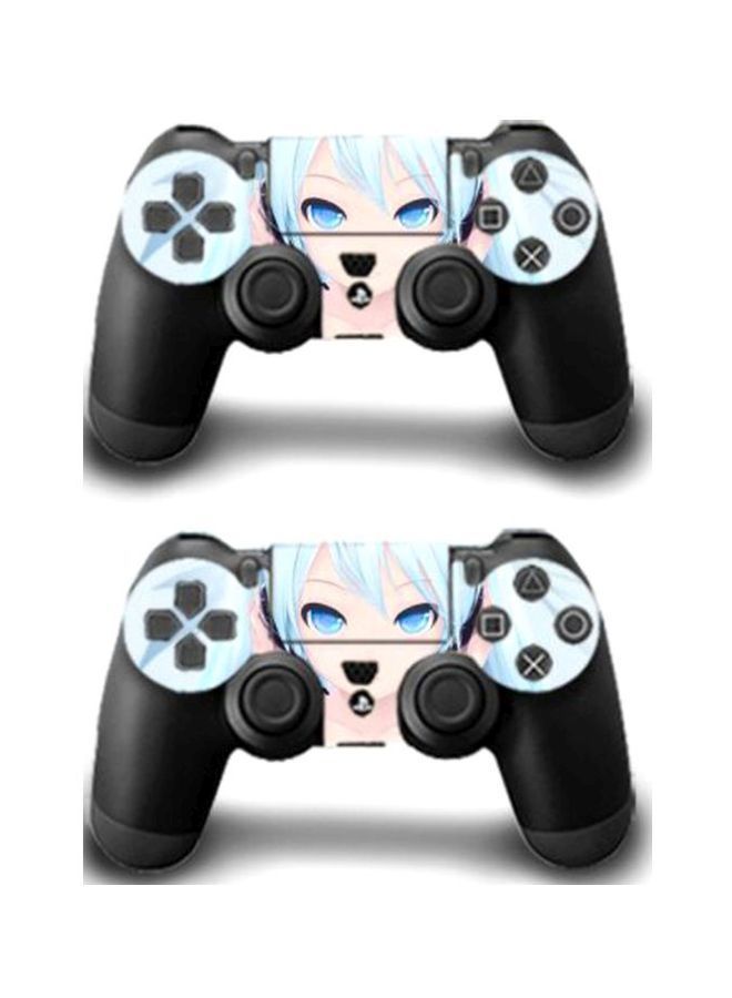 NIBEMINENT Pack Of 3 Anime Themed Sticker For PS4 Pro Console And Controller - Image 4