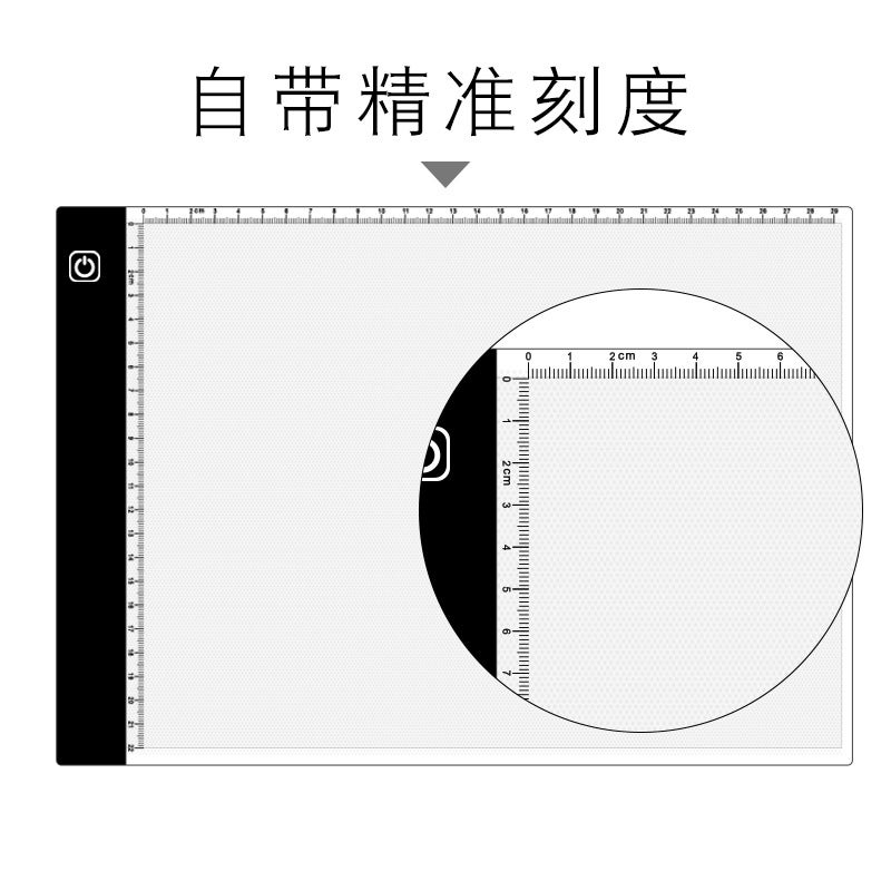 Spot A3A4 Copy Table Calligraphy Copy Table Luminous Plate Led Copy Table Manufacturers Hand Copy Newspaper Animation Transparent Plate - Image 1