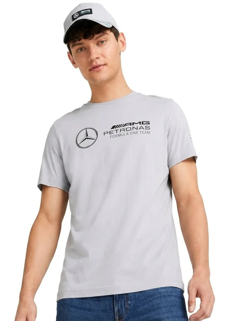 MAPF1 ESS Logo Tee Mercedes Team Silver Men's T-Shirt