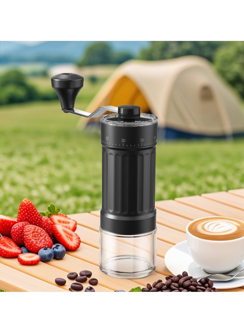 general Hand crank coffee machine grinder small grinder external adjustment portable grinder coffee utensils - Image 1