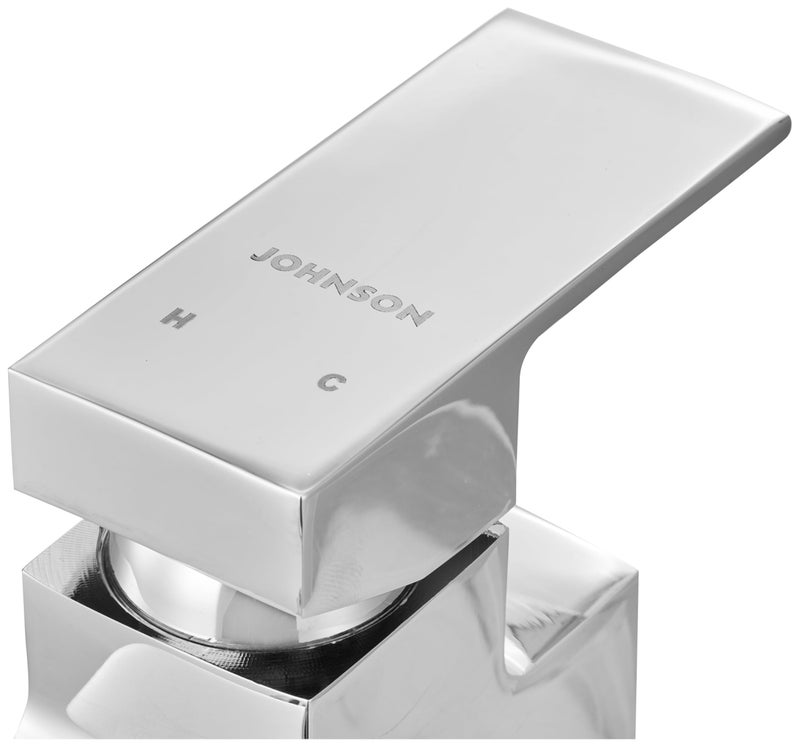Johnson Bathrooms Johnson Nova Floor Mounted Goose Neck Sink Mixer with 360 Degree Rotating Swivel Neck | Precise Control of Hot & Cold Water | Compact Sleek and Stylish| Faucet for Modern Kitchen | 10 Years Warranty - Image 4
