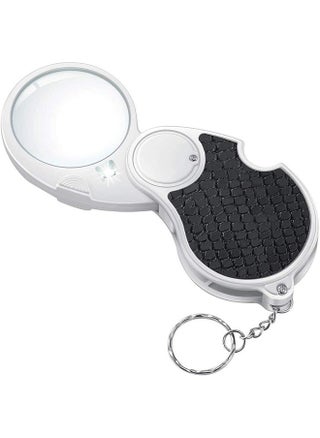 Magnifying Glass With Light Lighted Magnifying Glass 5X Handheld Pocket Magnifier Small Illuminated Folding Hand Held Lighted Magnifier For Reading Coins Hobby Travel 45 Mm Diameter - pzsku/ZE48E351E28107E8103EBZ/45/_/1707979084/855f9c37-76c4-4531-8c89-6b3719e3d14f