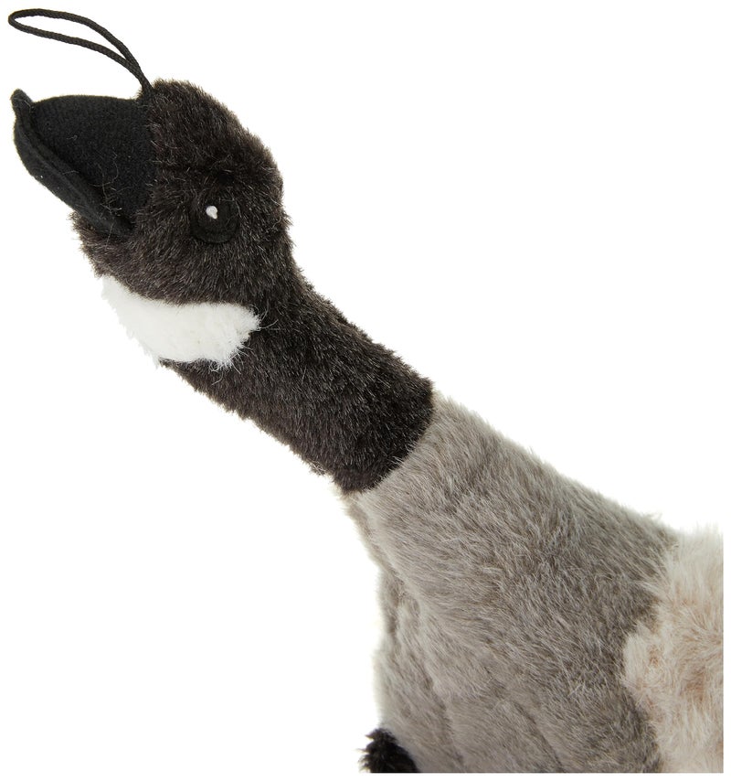 Multipet Canada Goose Migrator Bird Plush Dog Toy, Gray, 16" (37762), All Breed Sizes - Image 2