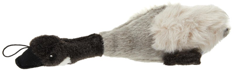 Multipet Canada Goose Migrator Bird Plush Dog Toy, Gray, 16" (37762), All Breed Sizes - Image 1