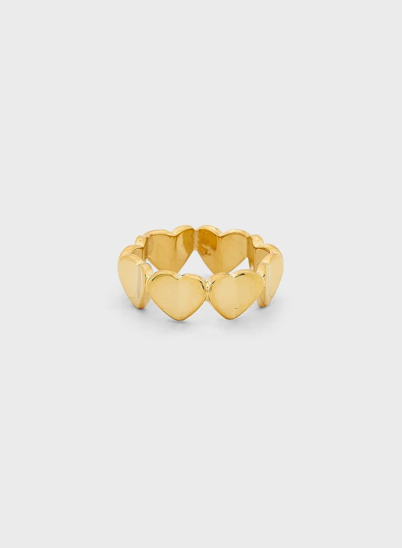 GUESS Heart Ring