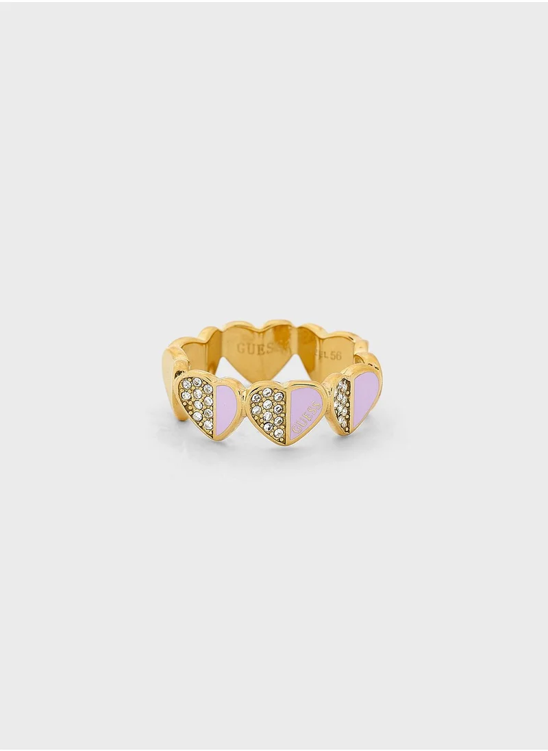 GUESS Heart Ring