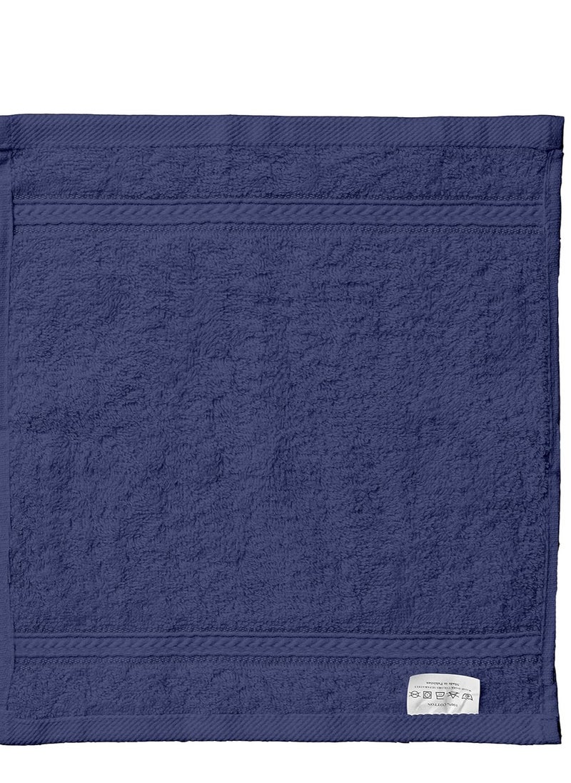 Princess Terry 100% Cotton 480 Gsm Face Towel, Super Soft Quick Dry Highly Absorbent Dobby Border Ring Spun, Size: 30 X 30Cm, Royal Blue - pzsku/ZE48E612A15FE65908A3EZ/45/_/1713167336/f6100672-bbed-4e6b-96d4-299b32089158