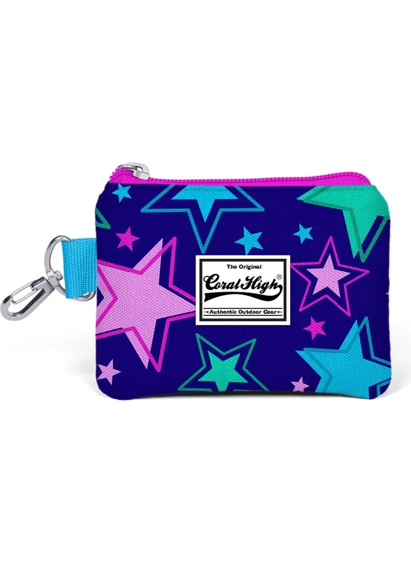 CORAL HIGH Kids Star Patterned Coin Purse 21721