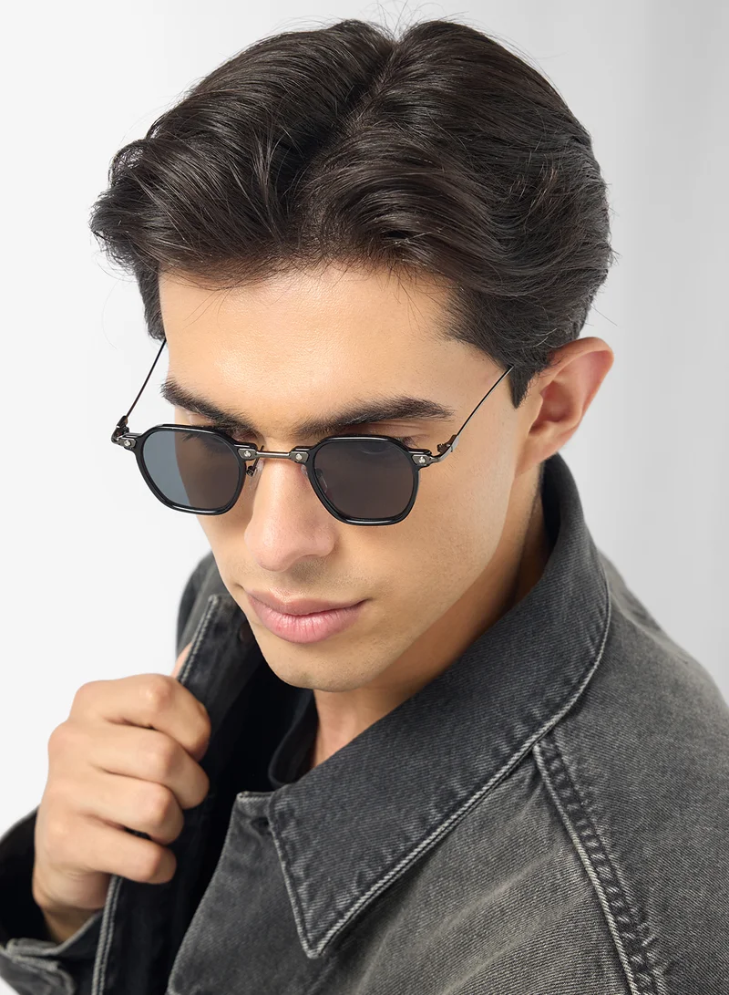 Seventy Five Casual Square Aviator Sunglasses
