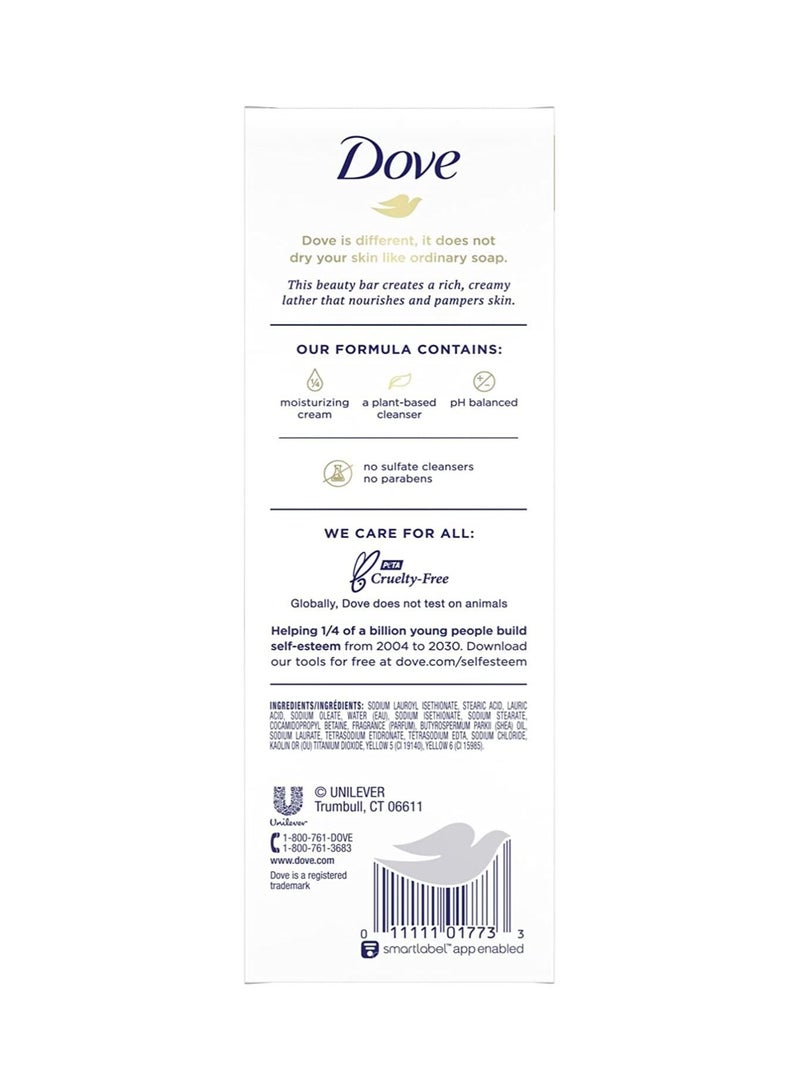 Dove بار الجمال المريح بالكامل لبشرة صحية - زبدة الشيا 106 جرام 6 قطع - Image 5
