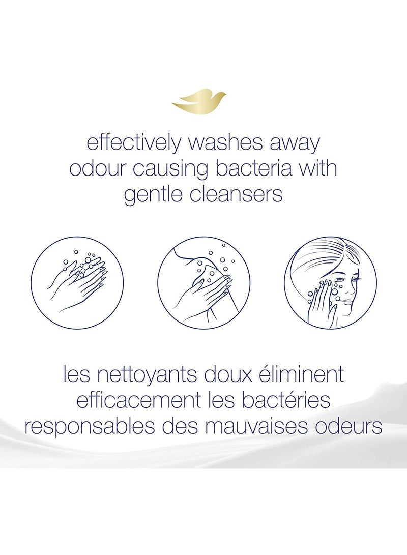 Dove بار الجمال المريح بالكامل لبشرة صحية - زبدة الشيا 106 جرام 6 قطع - Image 4