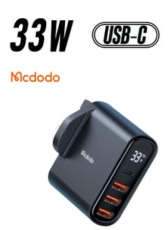 مكدودو CH-2242 محول شاحن سريع 33 واط PD + QC شحن سريع للغاية 4 مخرج مخرج  - Image 1