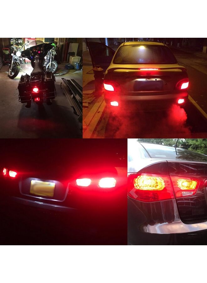 Newest 9-30V Super Bright Low Power 1157 2057 2357 7528  Bulbs with Projector Replacement for Turn Signal Lights and Brake Lights (Color : YELLOW) - Image 4