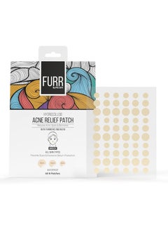 Haldi Patch Furr Haldi And Neem Acne Relief Patches With Hydrocolloid Reduces Acne ...