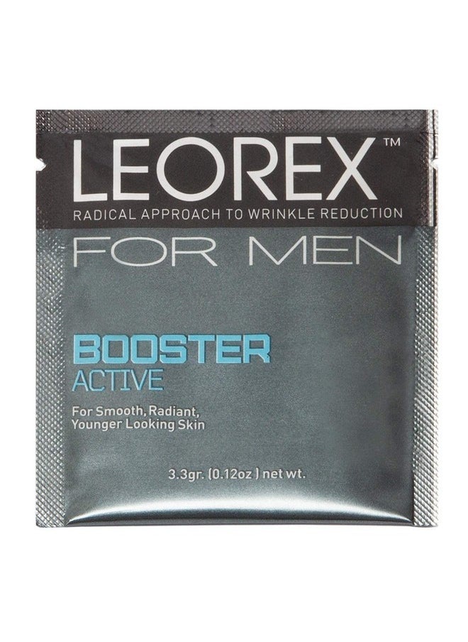 leorex LEOREX Booster Active For Men Anti-Wrinkle Tightening Lift Firm Cream - Ultra Cream Repair Facial Mask, Age Eraser Firming Creams, Rejuvenating Anti-Aging Creams 10 Treatments 33 Grams  - Image 3