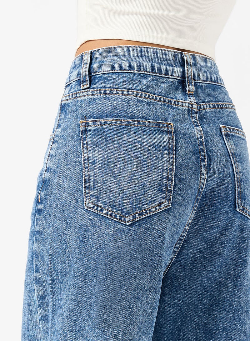 جينجر جينز بقصة مستقيمة مزين بالكريستال - Image 5