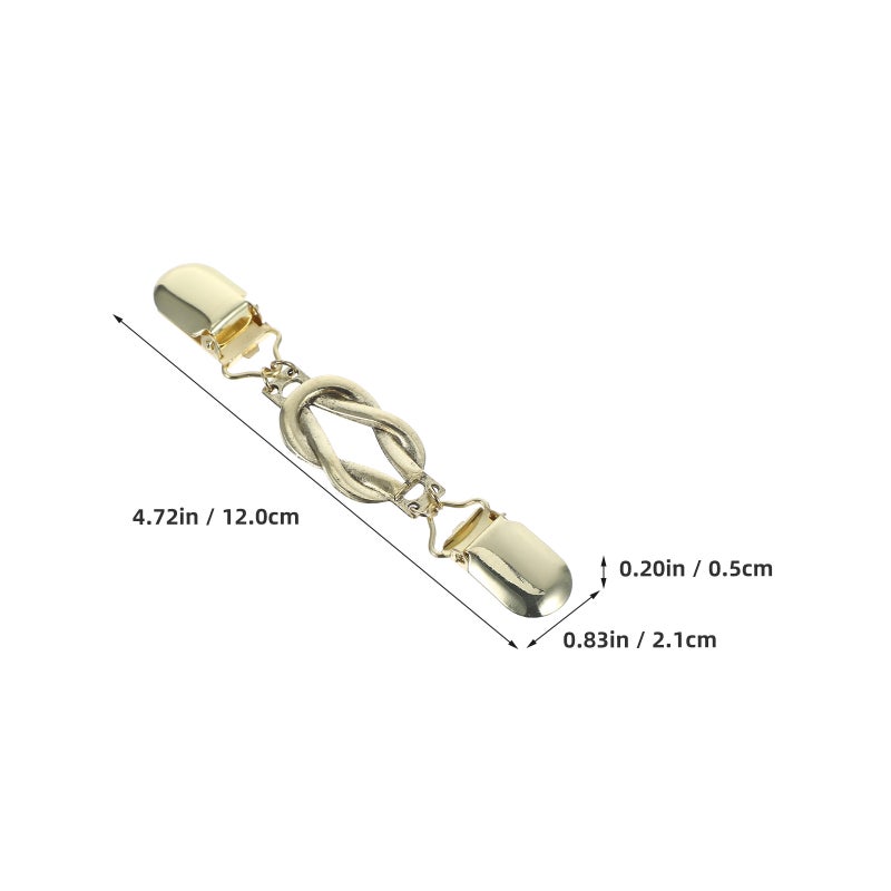 Clothes Decorations, Vintage Shawl Clips for Elegant Outfits, Durable Alloy Construction - Image 2