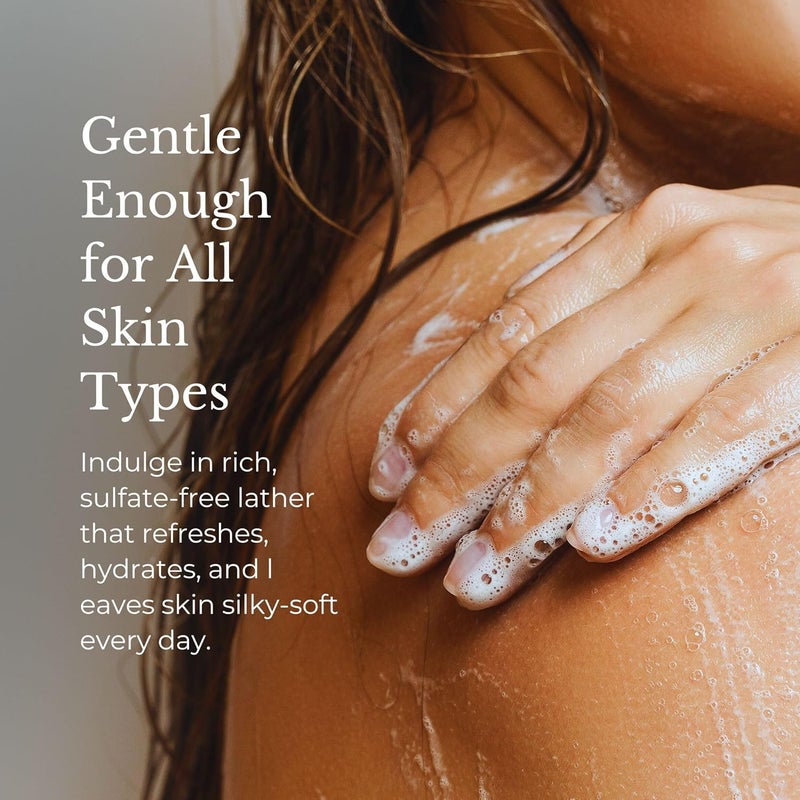 JUARA Candlenut Hydrating Shower Gel - Sulfate-Free Body Wash for All Skin Types - Image 4