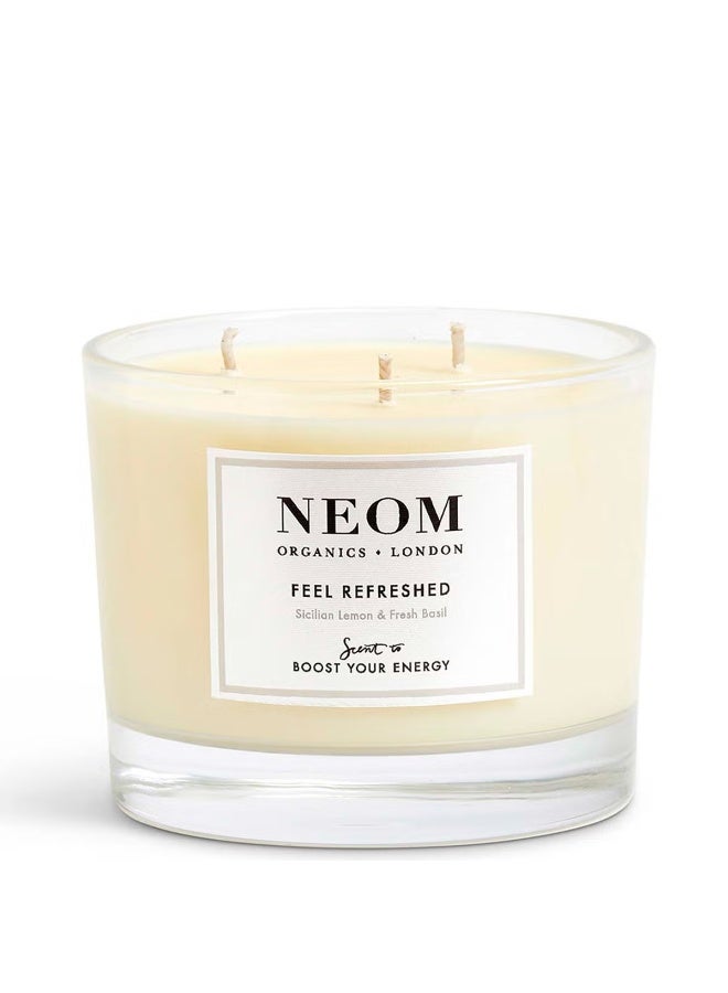 NEOM NEOM Feel Refreshed Scented 3 Wick Candle  - Image 2