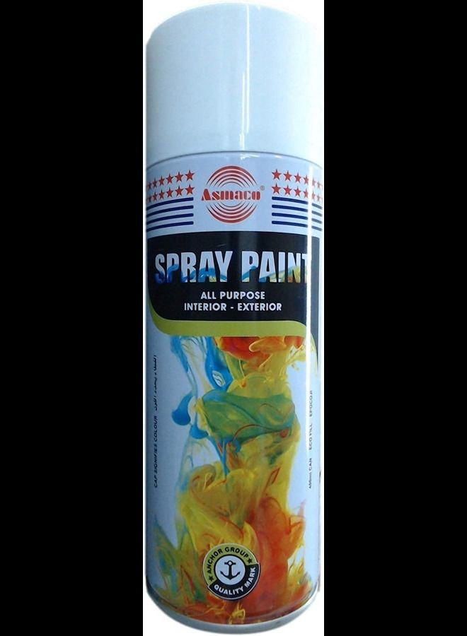 Asmaco Spray Paint White 400ml