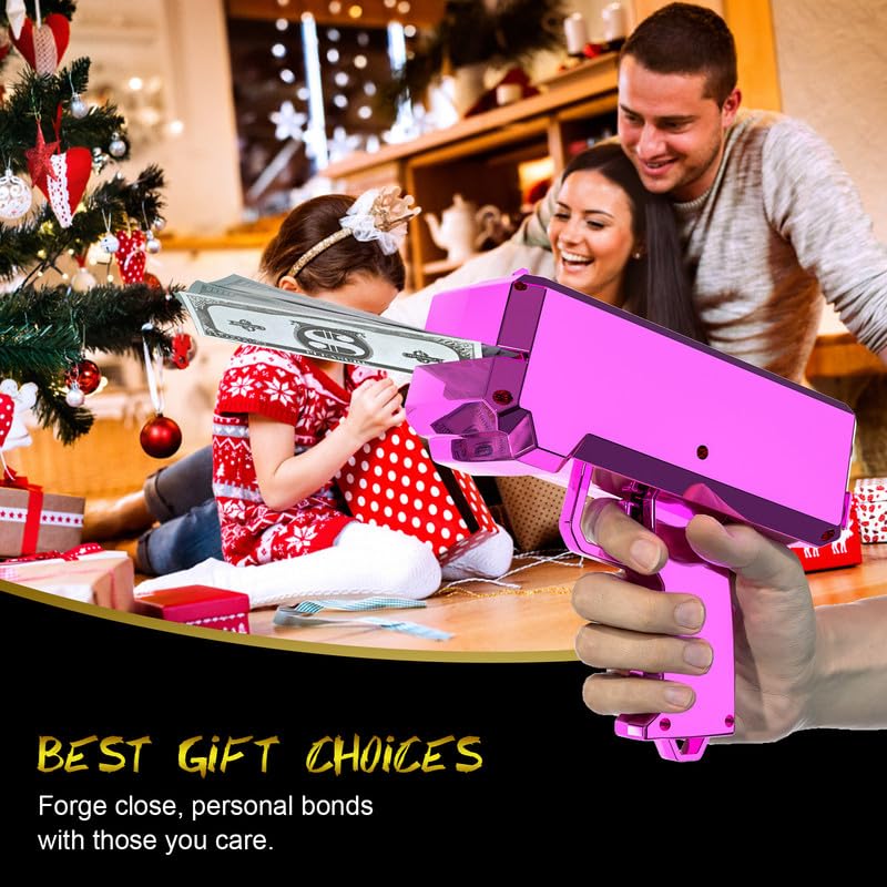Gusil Make it Rain Gold Gun for Movies That Look Real,Handheld Spary Gun for Game Movies Party Supplies - Image 5
