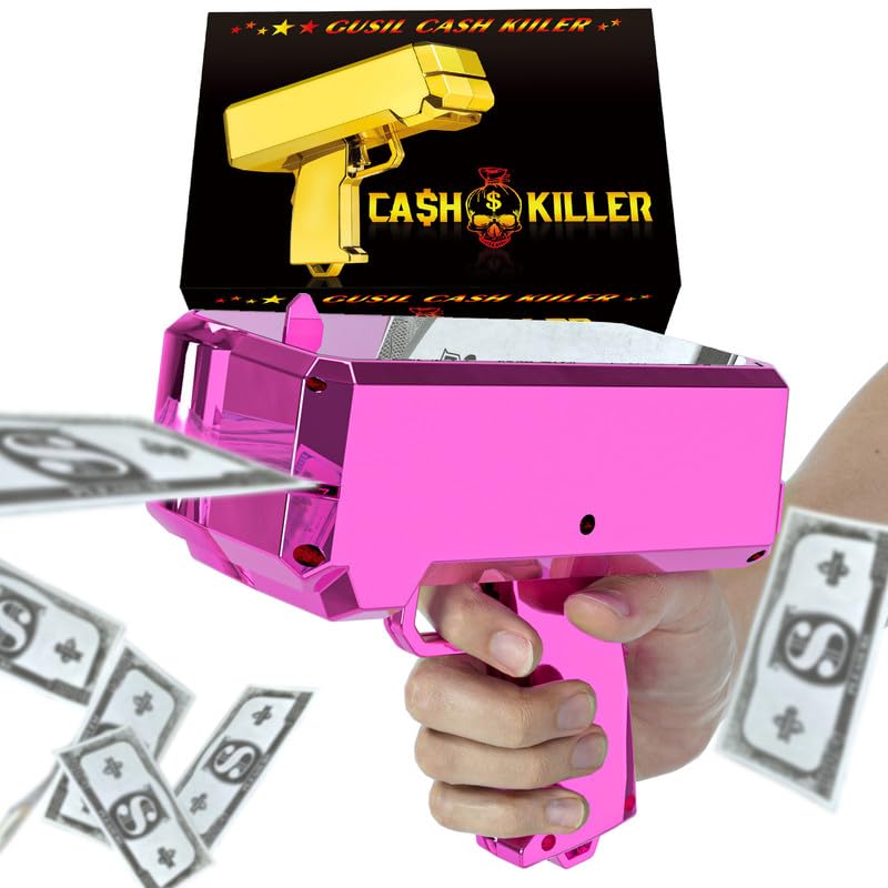 Gusil Make it Rain Gold Gun for Movies That Look Real,Handheld Spary Gun for Game Movies Party Supplies - Image 1