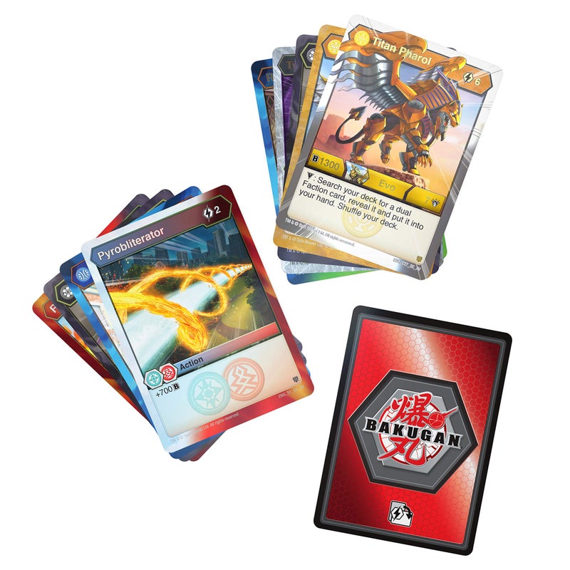 BAKUGAN باكوجان برو، حزمة تعزيز النخبة المدرعة مع 10 بطاقات تداول قابلة للجمع، للأعمار من 6 سنوات وما فوق - Image 5