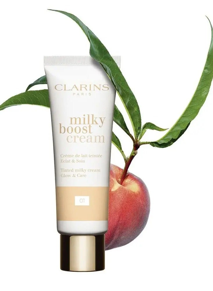 CLARINS Milky Boost Tinted Milky Cream 01 - 45ml - Image 1