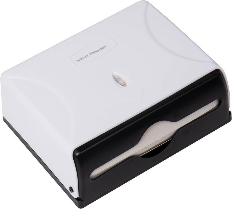 Mind Reader Multi-Fold Paper Towel Dispenser, Paper Towel Holder, 3.75 in. L x 10.5 in. W x 14 in. H - Image 5