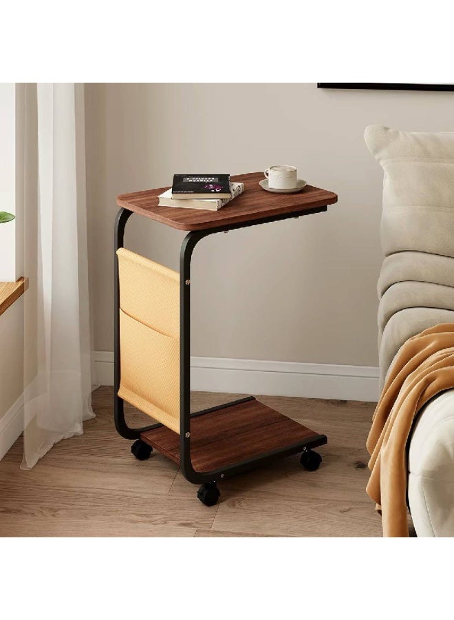 Side table with a wooden top - Image 2