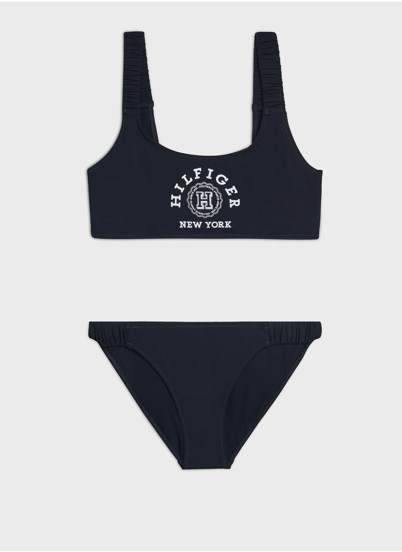 TOMMY HILFIGER Youth Printed Bikini  - Image 1