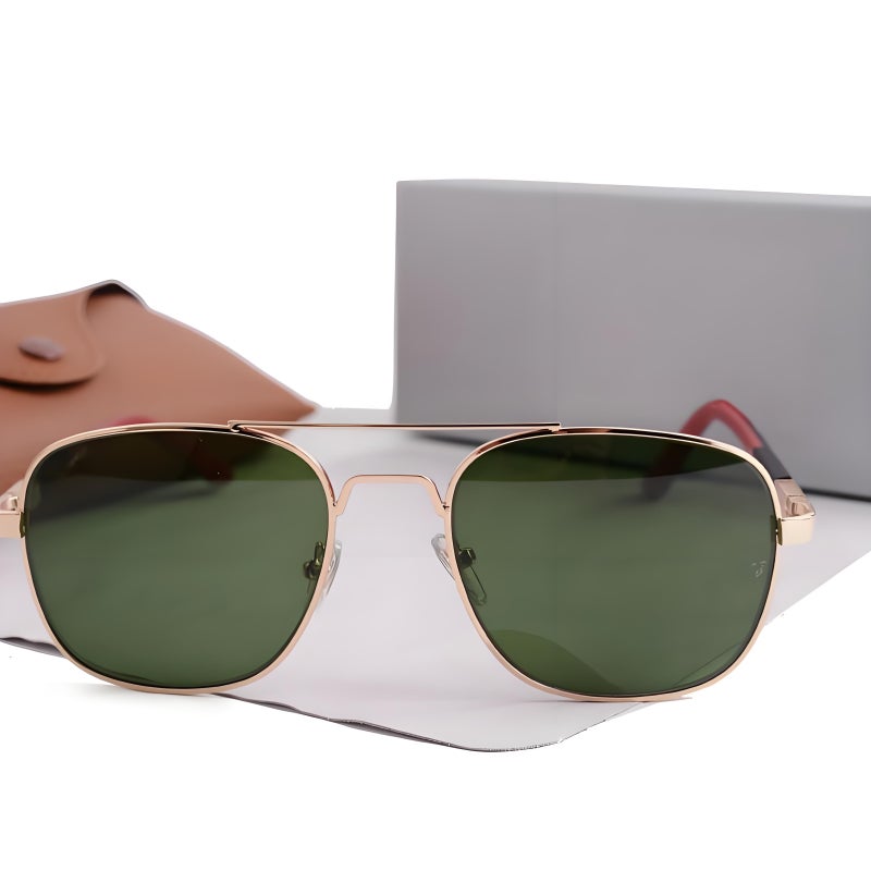 Police RB Men's Cycling Glasses Metal High-end Sunglasses Black Frame with UV Lenses - Image 3