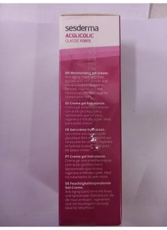 SeSDERMA Acglicolic Classic Forte Moisturizing Gel Cream, 50Ml  - Image 3